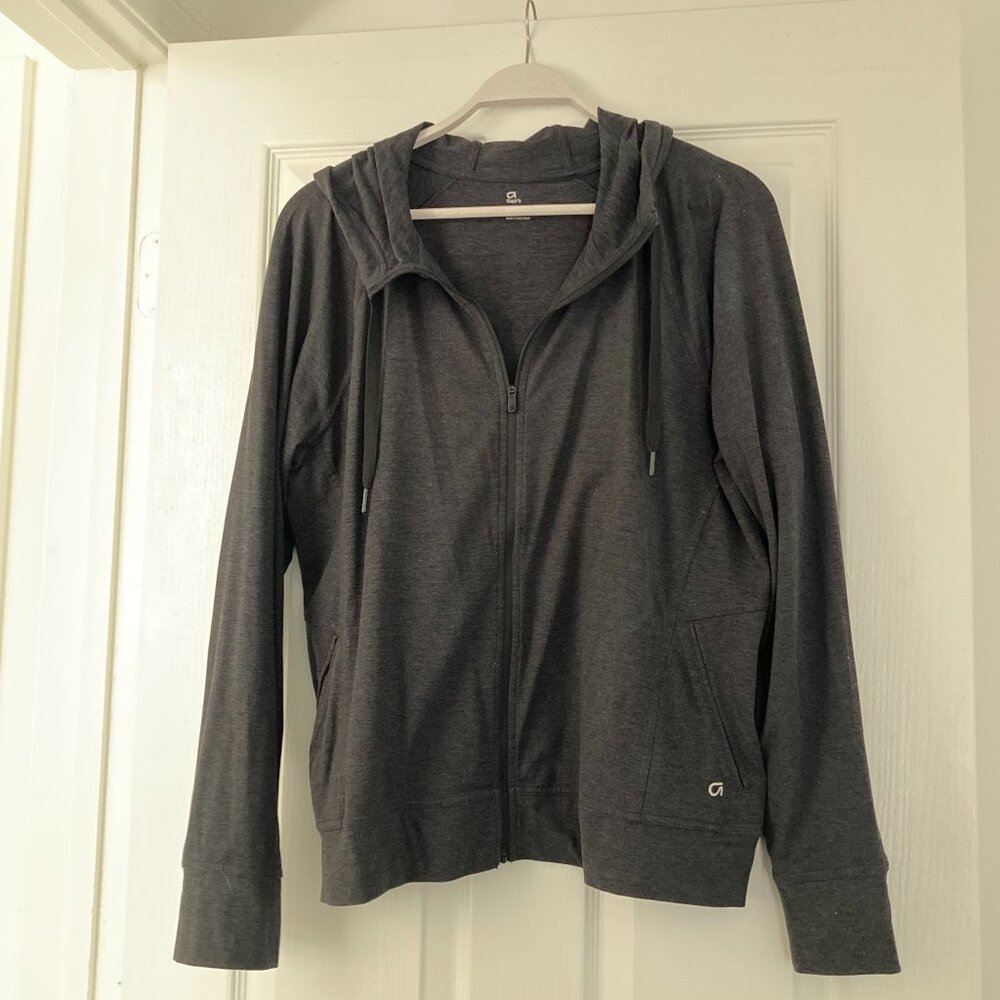 GapFit Brushed Tech Jersey Hoodie